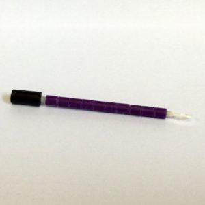 Ensfarvet 2.8 mm 10 stk. Violet